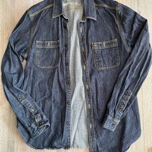 GAP Dark Blue Denim Shirt Jacket